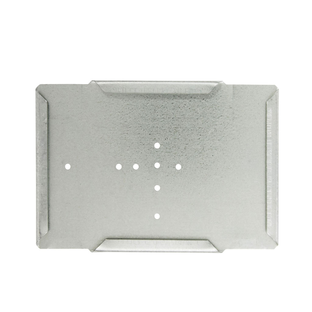 7" x 5" Galvanized Face Plate Sign Holder Centurion Store Supplies