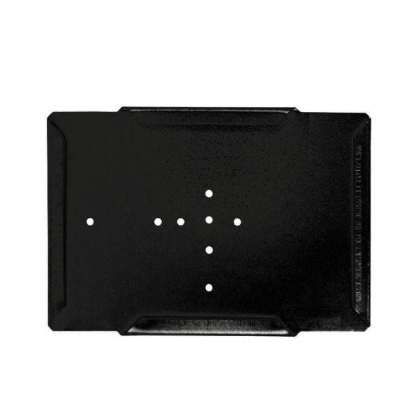 7” x 5" Galvanized Face Plate Sign Holder