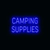"CAMPING SUPPLIES" LED Sign