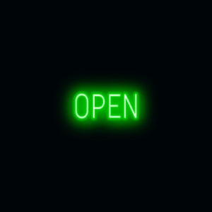 "OPEN" LED Sign