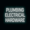 "PLUMBING ELECTRICAL HARDWARE" LED Sign