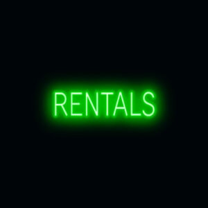 "RENTALS" LED Sign
