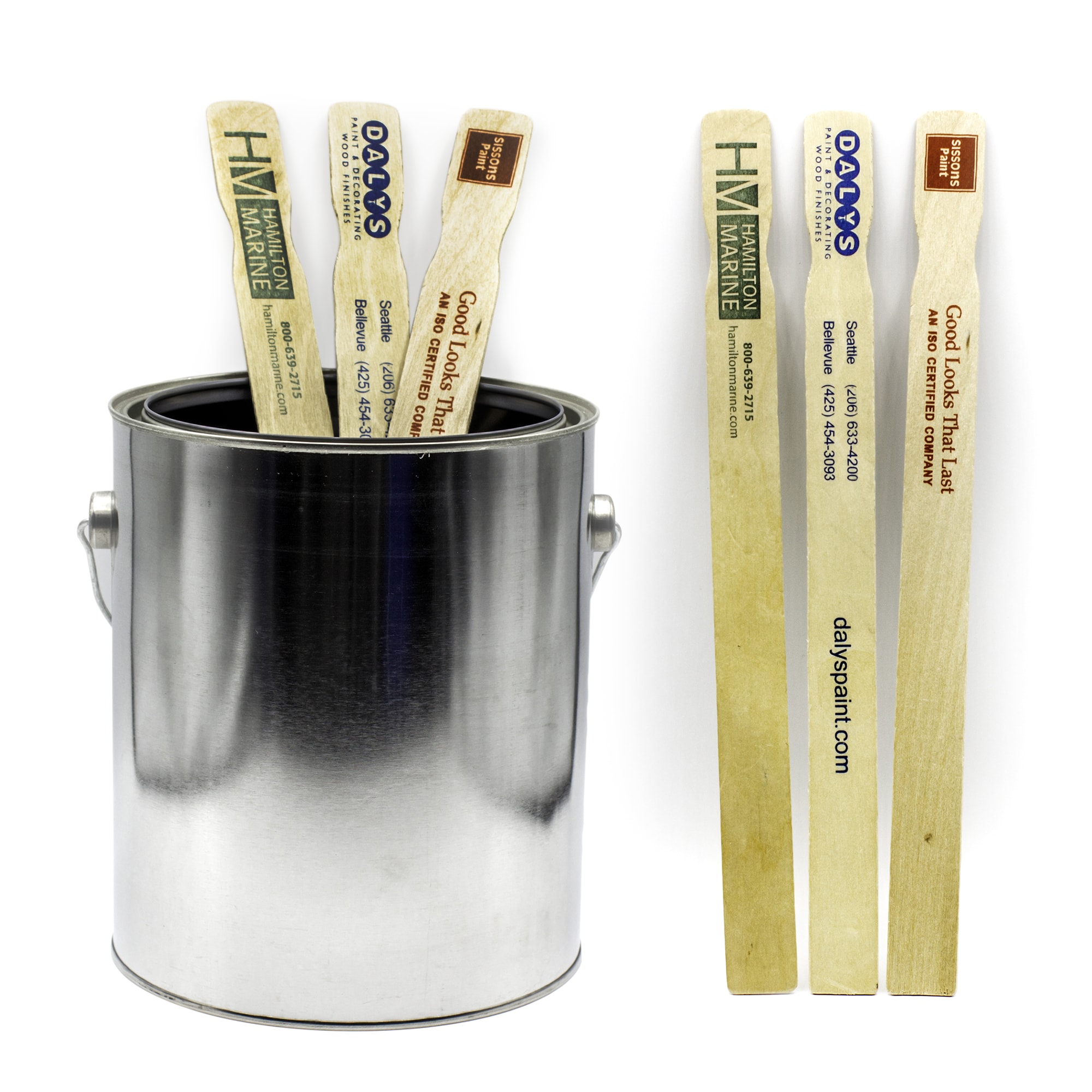 14" Gallon Paint Paddles Custom Printed Centurion Store Supplies