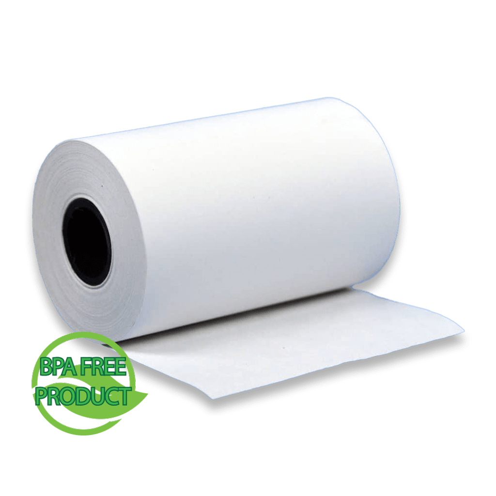 2-1/4 x 50' 1Ply Thermal Paper 50 Rolls First Data FD400 Nurit 8000 8020 STP-103 