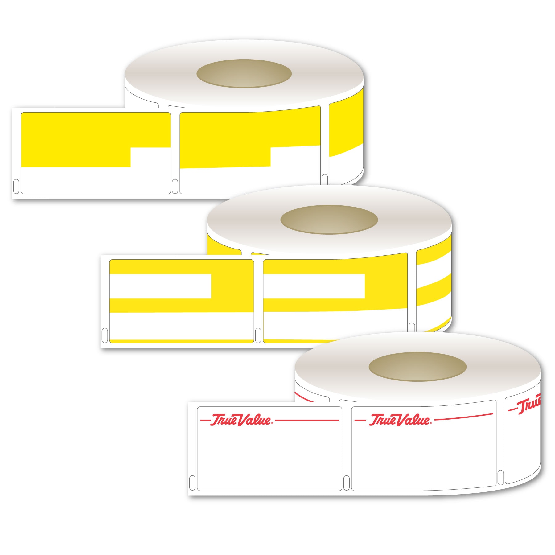 Paper Thermal Printer Bin Labels