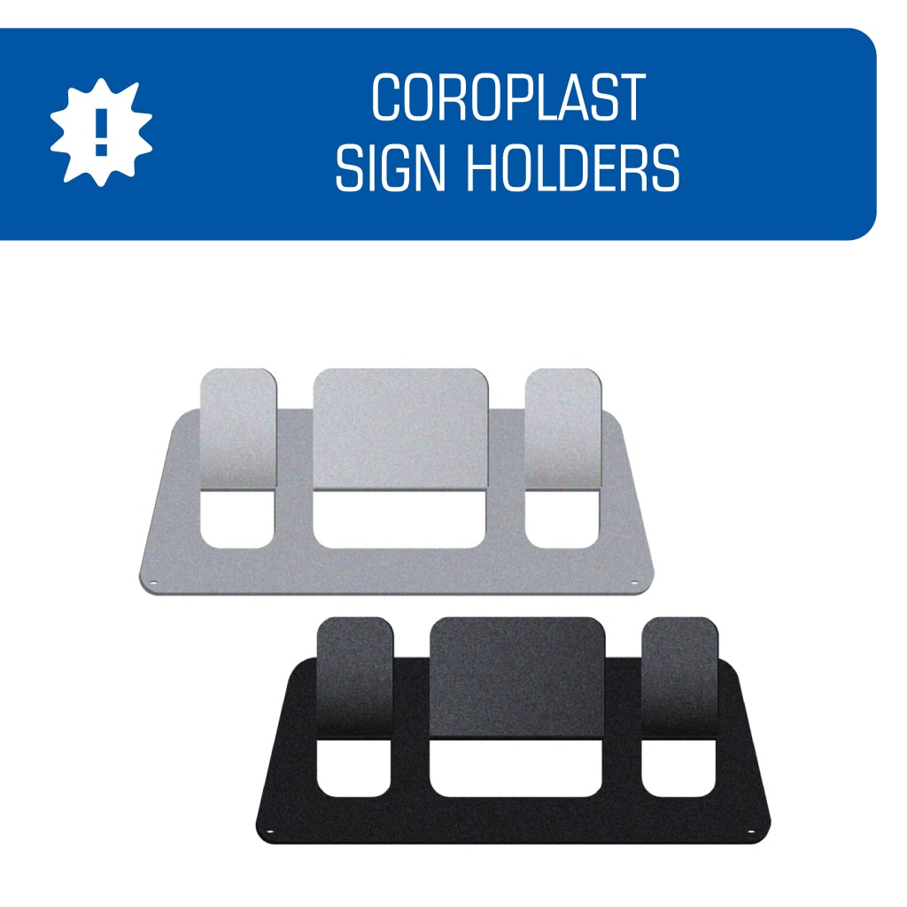 Galvanized Sign Holder Stand – Centurion Store Supplies