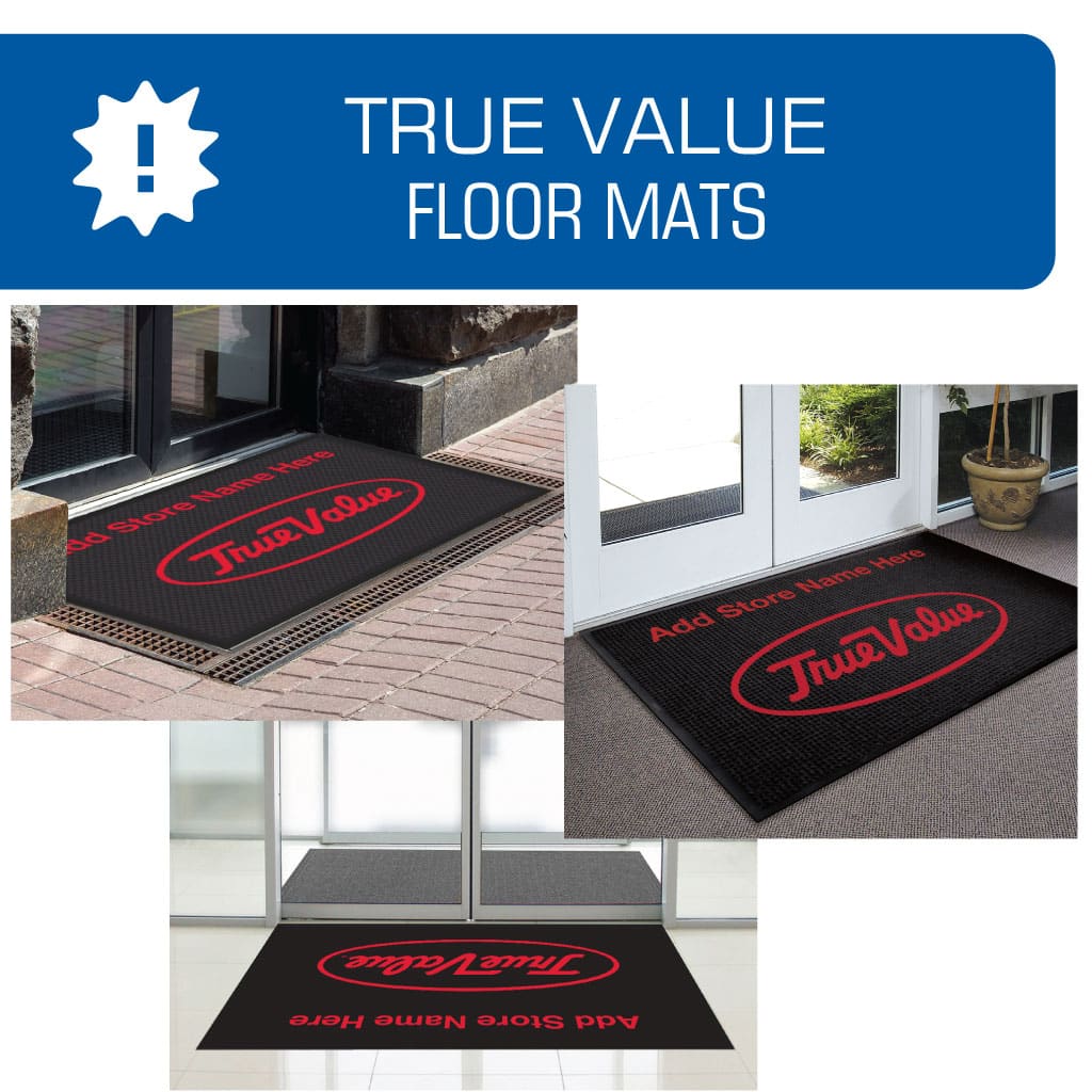 True Value custom floor mats