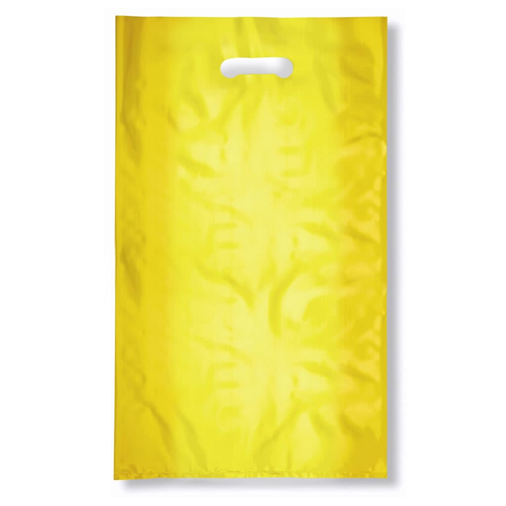 Long Retail Merchandise Bag Yellow