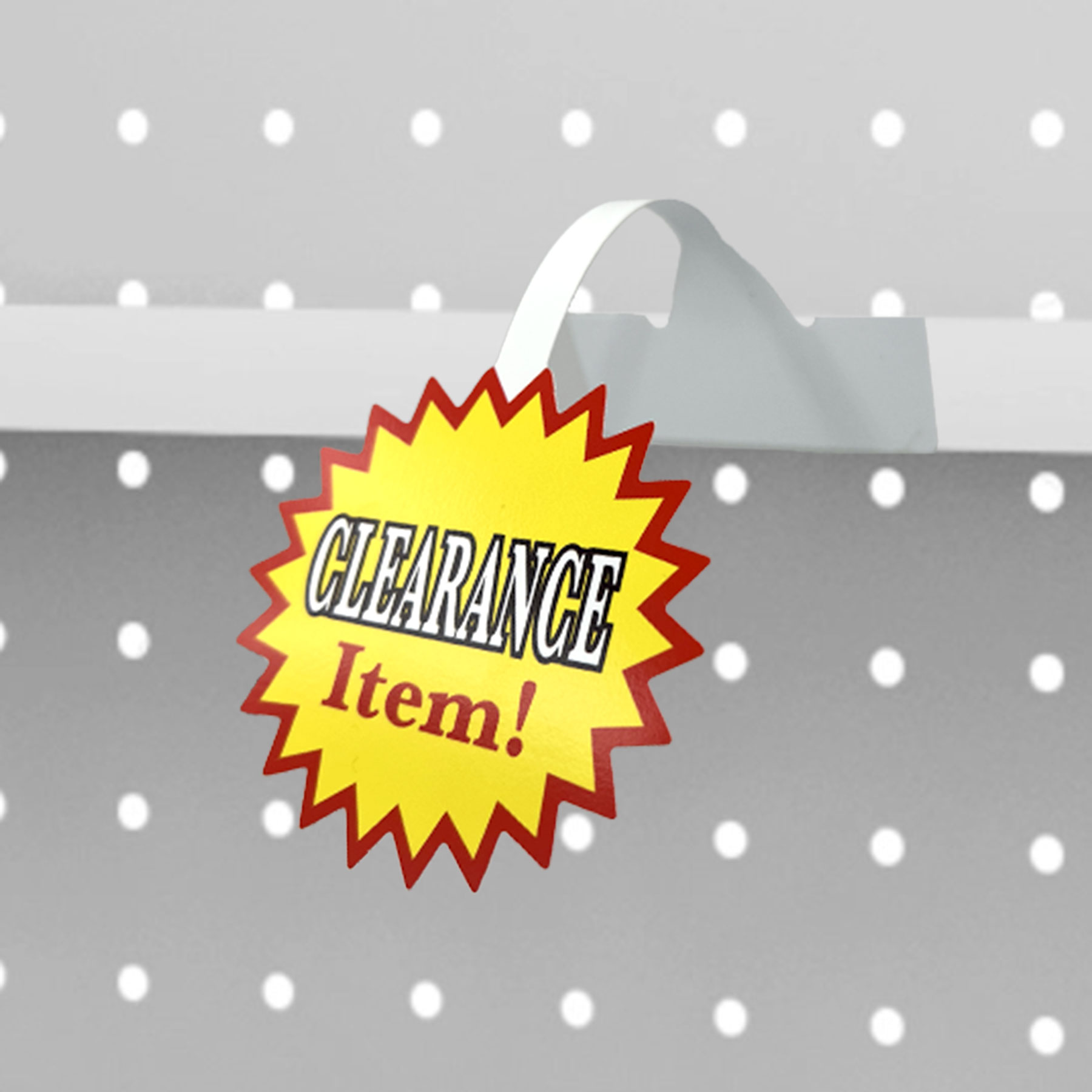 shelf talker-clearance