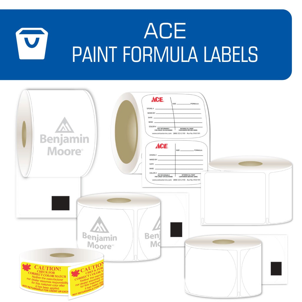 Ace Paint Labels