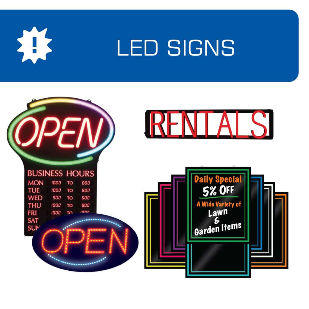 LED signs