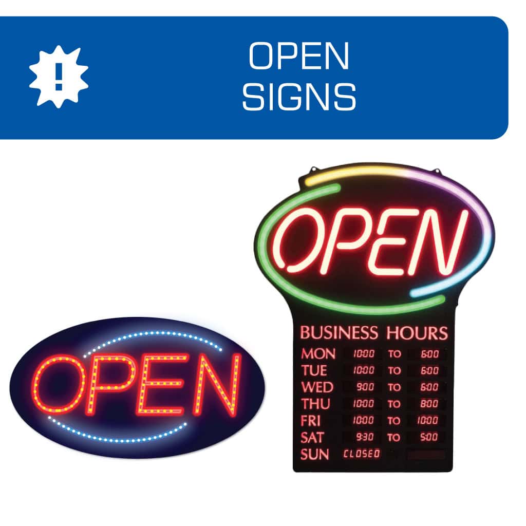 LED Open Signs