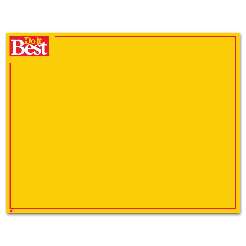 8 1/2″ x 11″ DIB Weatherproof Signs
