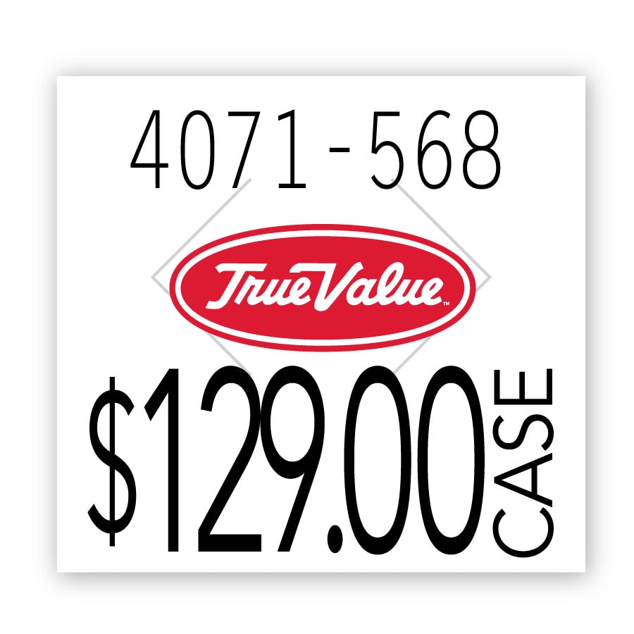 Monarch® Model 1136 White True Value Labels