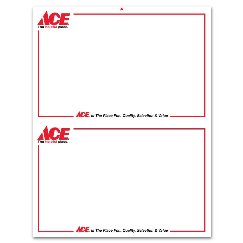 Ace Weatherproof Signs