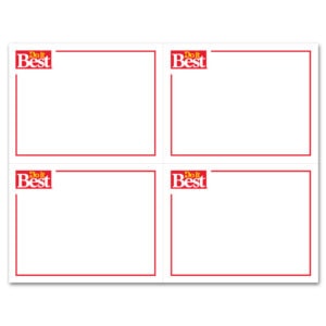 Do it Best 4up sign